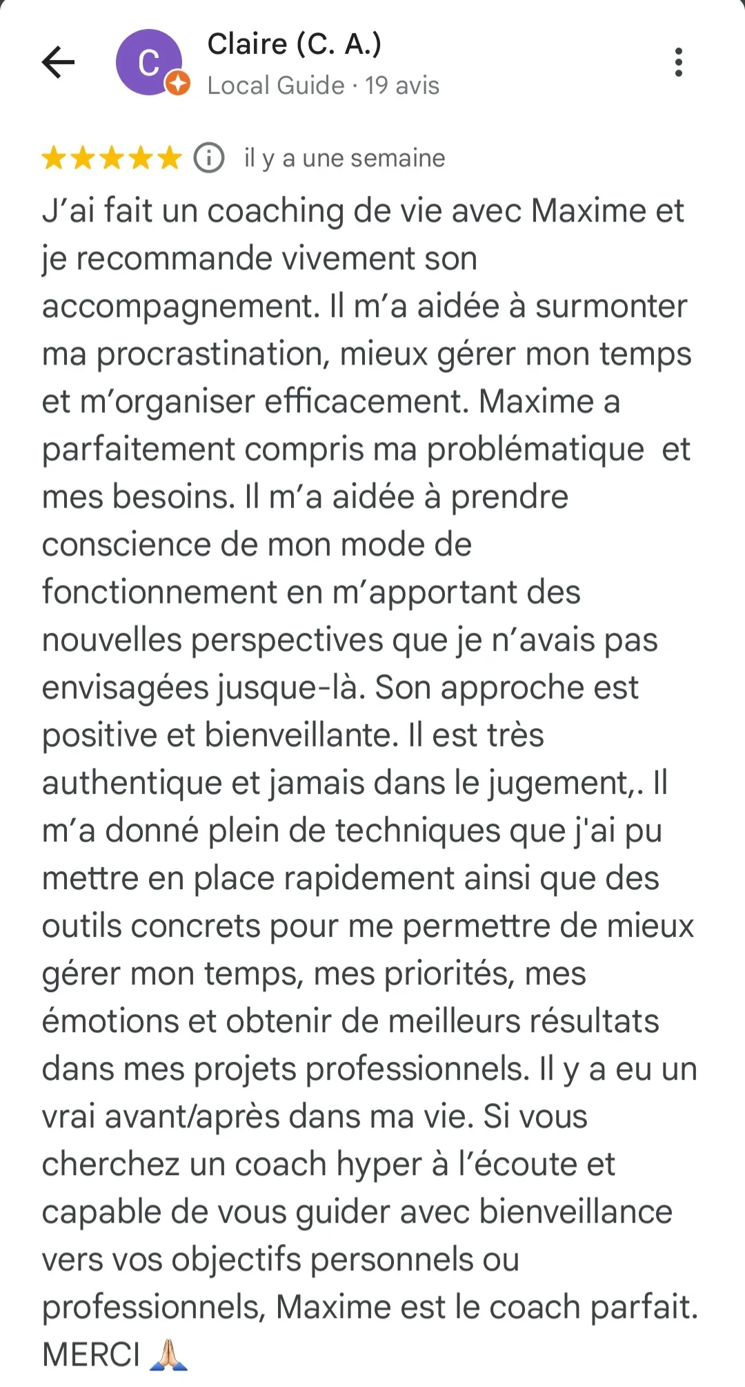 Avis coach de vie coach hypersensible
